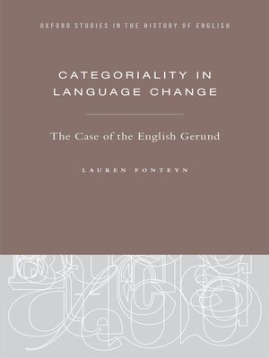 cover image of Categoriality in Language Change